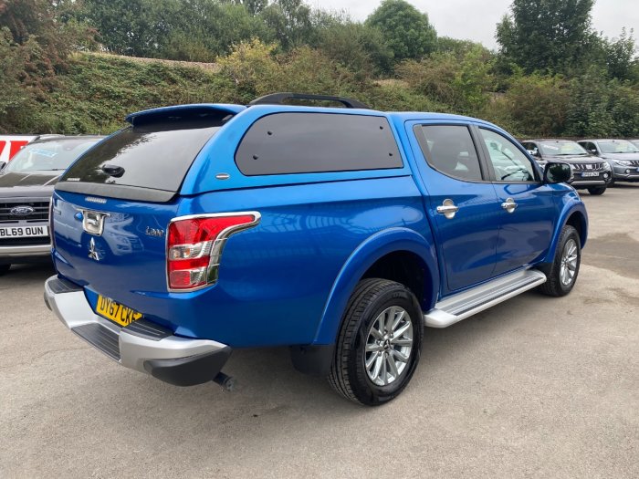 Mitsubishi L200 2.4 Double Cab DI-D 178 Barbarian 4WD Auto Pick Up Diesel Blue
