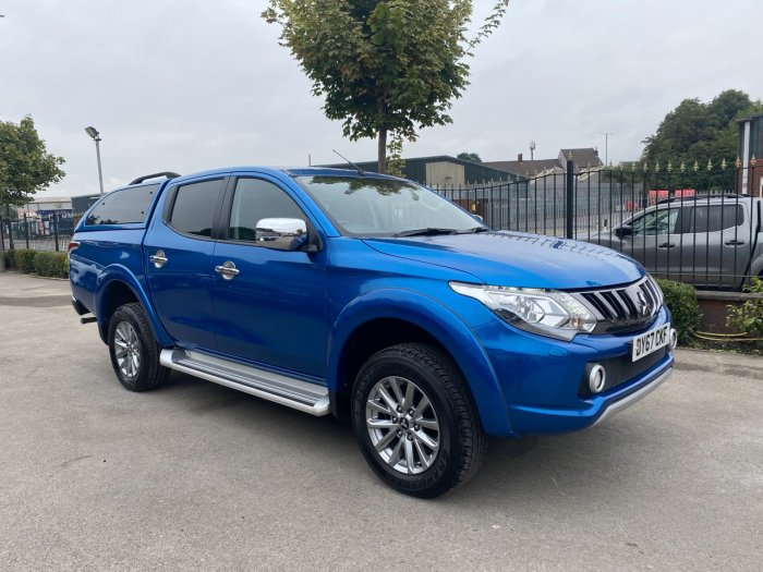 Mitsubishi L200 2.4 Double Cab DI-D 178 Barbarian 4WD Auto Pick Up Diesel Blue