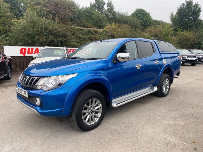 Mitsubishi L200 2.4 Double Cab DI-D 178 Barbarian 4WD Auto Pick Up Diesel Blue