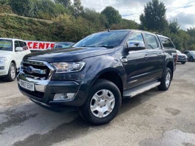 Ford Ranger 2.2 RANGER LIMITED 4X4 TDCI Pick Up Diesel GreyFord Ranger 2.2 RANGER LIMITED 4X4 TDCI Pick Up Diesel Grey at Mark Duesbury Cars Chesterfield