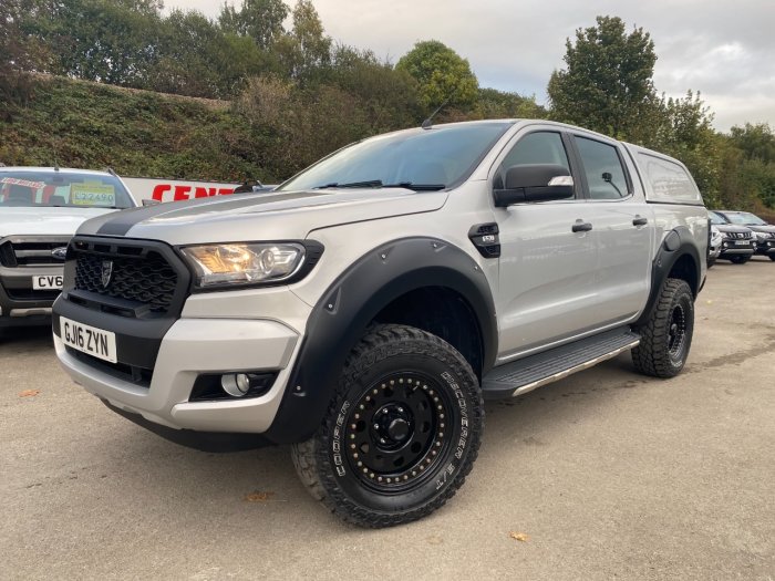 Ford Ranger Pick Up Double Cab Limited 2 3.2 TDCi 200 Auto Pick Up Diesel Silver