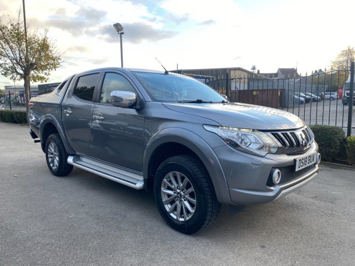 Mitsubishi L200 2.4 Double Cab DI-D 178 Barbarian 4WD Auto Pick Up Diesel Grey