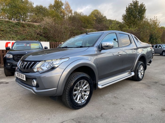 Mitsubishi L200 2.4 Double Cab DI-D 178 Barbarian 4WD Auto Pick Up Diesel Grey