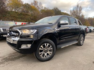 Ford Ranger Pick Up Double Cab Limited 2 2.2 TDCi Pick Up Diesel BlackFord Ranger Pick Up Double Cab Limited 2 2.2 TDCi Pick Up Diesel Black at Mark Duesbury Cars Chesterfield