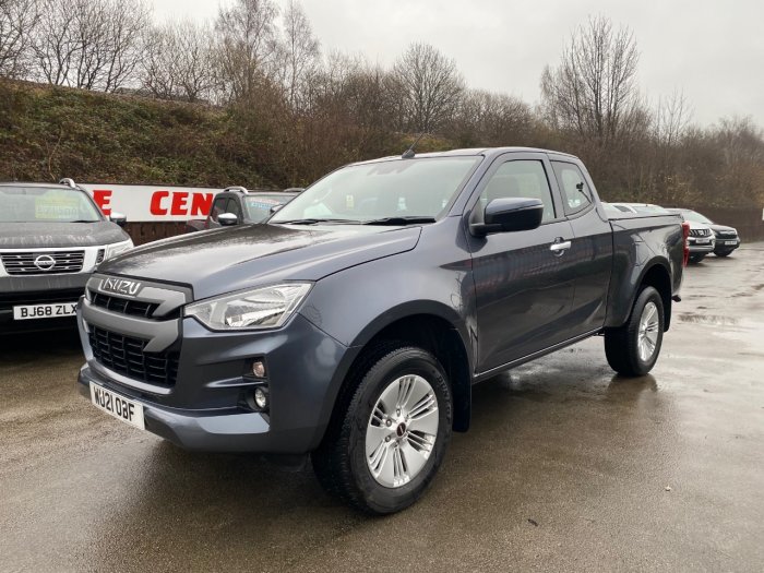 Isuzu D-max 1.9 DL20 Extended Cab 4x4 Pick Up Diesel Grey