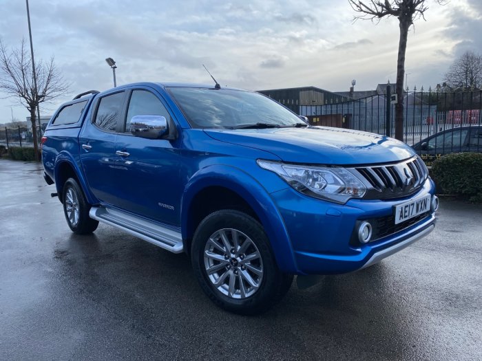 Mitsubishi L200 2.4 Double Cab DI-D 178 Warrior 4WD Pick Up Diesel Blue