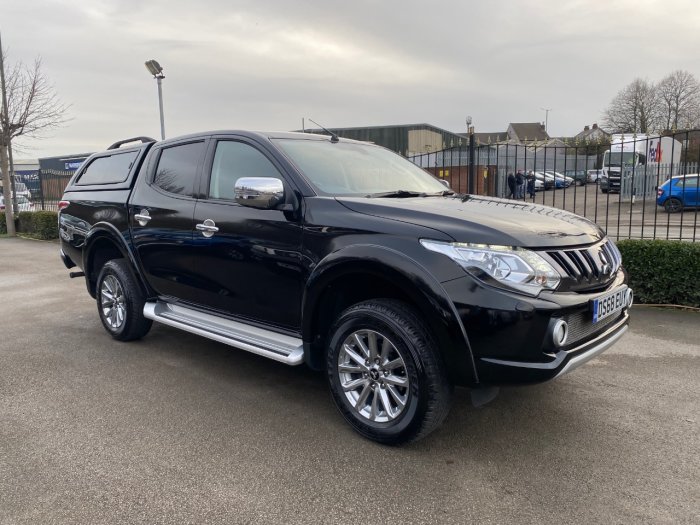 Mitsubishi L200 2.4 Double Cab DI-D 178 Barbarian 4WD Auto Pick Up Diesel Black