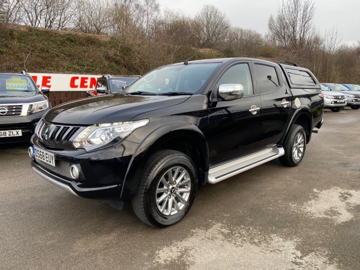 Mitsubishi L200 2.4 Double Cab DI-D 178 Barbarian 4WD Auto Pick Up Diesel Black