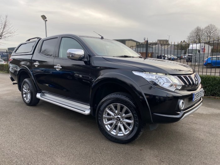 Mitsubishi L200 2.4 Double Cab DI-D 178 Barbarian 4WD Auto Pick Up Diesel Black