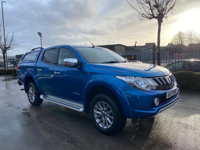 Mitsubishi L200 2.4 Double Cab DI-D 178 Warrior 4WD Pick Up Diesel Blue
