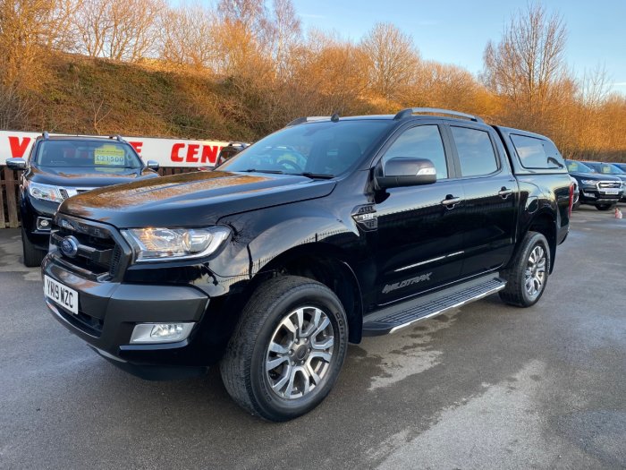 Ford Ranger Pick Up Double Cab Wildtrak 3.2 TDCi 200 Auto Pick Up Diesel Black
