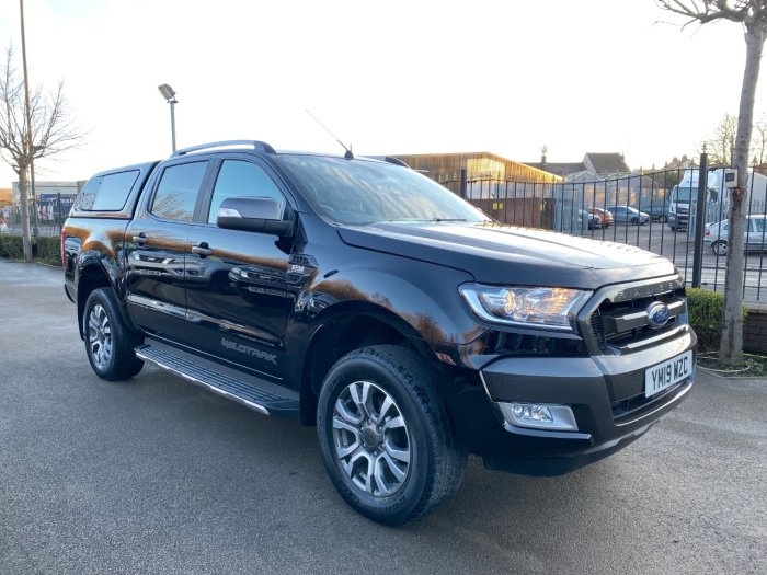 Ford Ranger Pick Up Double Cab Wildtrak 3.2 TDCi 200 Auto Pick Up Diesel Black
