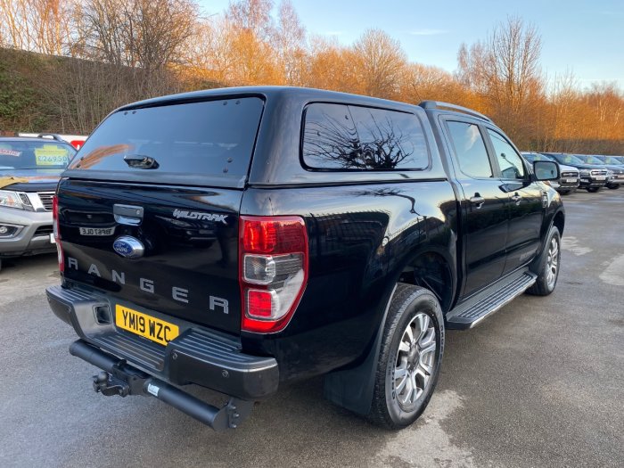 Ford Ranger Pick Up Double Cab Wildtrak 3.2 TDCi 200 Auto Pick Up Diesel Black