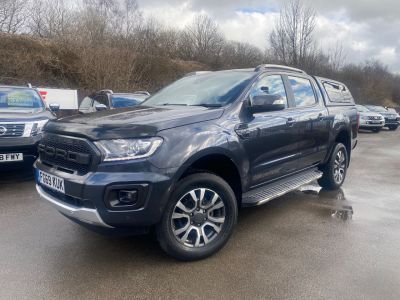 Ford Ranger Pick Up Double Cab Wildtrak 2.0 EcoBlue 213 Auto Pick Up Diesel GreyFord Ranger Pick Up Double Cab Wildtrak 2.0 EcoBlue 213 Auto Pick Up Diesel Grey at Mark Duesbury Cars Chesterfield