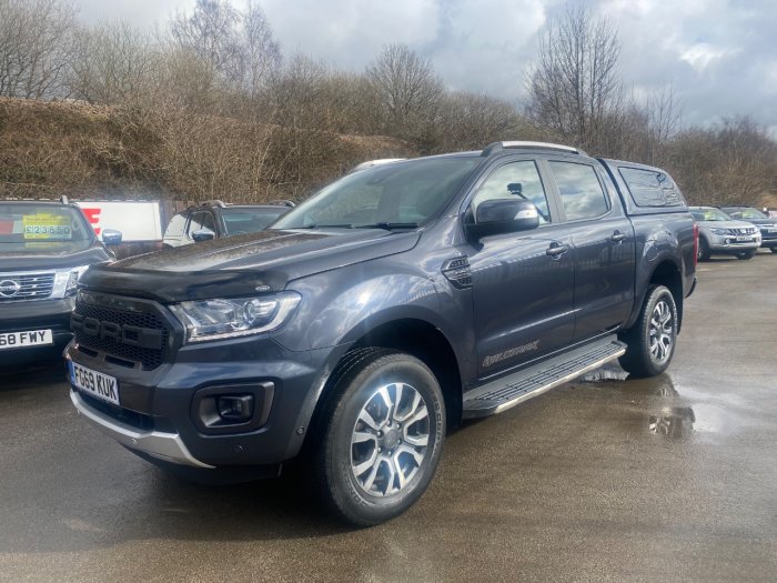 Ford Ranger Pick Up Double Cab Wildtrak 2.0 EcoBlue 213 Auto Pick Up Diesel Grey