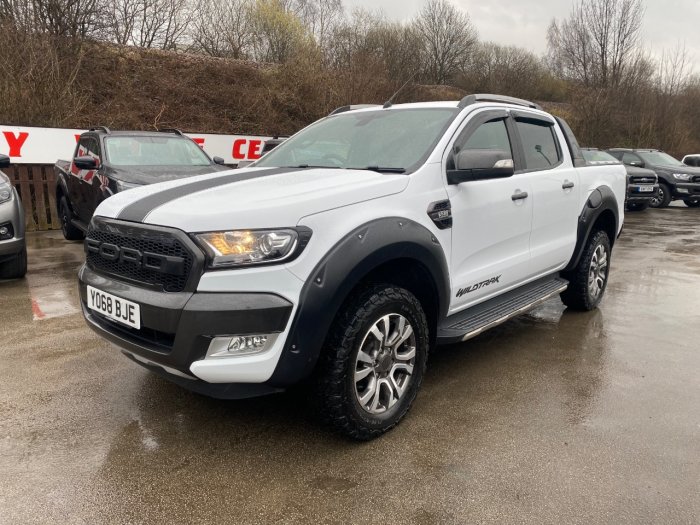 Ford Ranger Pick Up Double Cab Wildtrak 3.2 TDCi 200 Auto Pick Up Diesel White