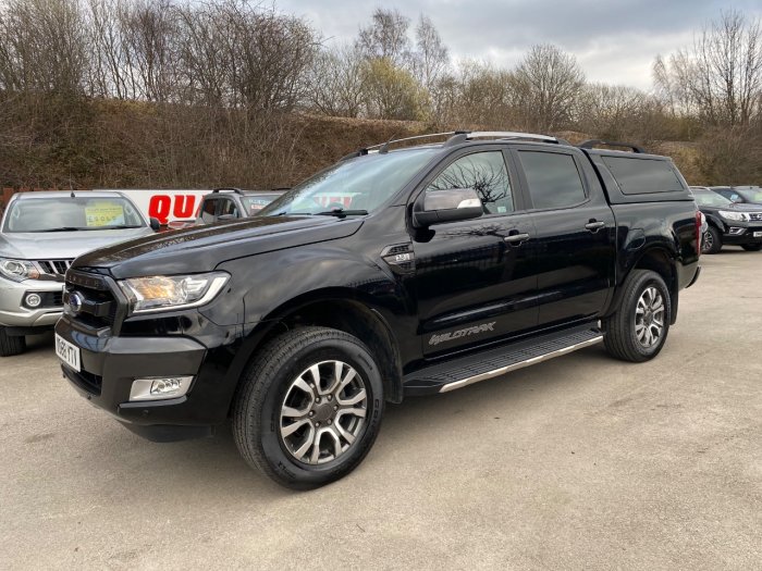 Ford Ranger Pick Up Double Cab Wildtrak 3.2 TDCi 200 Auto Pick Up Diesel Black