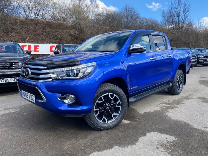 Toyota Hilux Invincible X D/Cab Pick Up 2.4 D-4D Auto Pick Up Diesel Blue