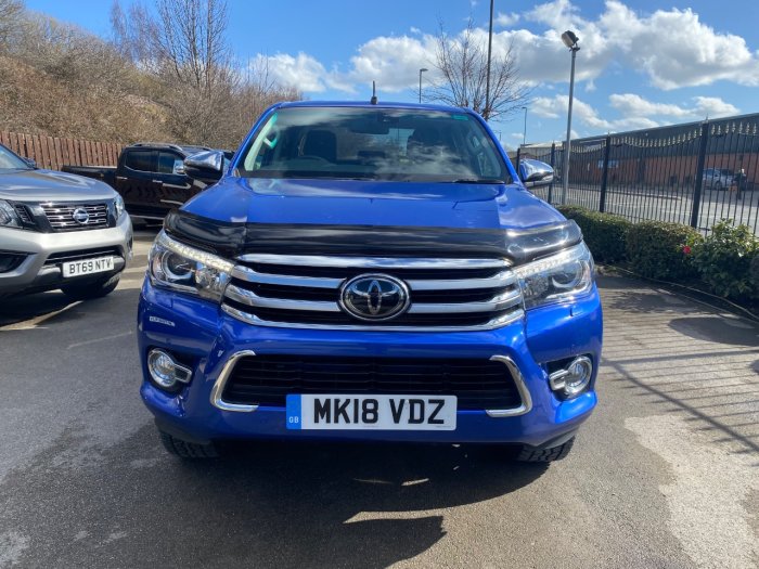Toyota Hilux Invincible X D/Cab Pick Up 2.4 D-4D Auto Pick Up Diesel Blue