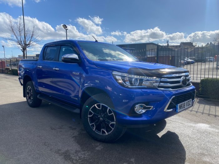 Toyota Hilux Invincible X D/Cab Pick Up 2.4 D-4D Auto Pick Up Diesel Blue
