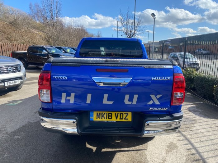 Toyota Hilux Invincible X D/Cab Pick Up 2.4 D-4D Auto Pick Up Diesel Blue