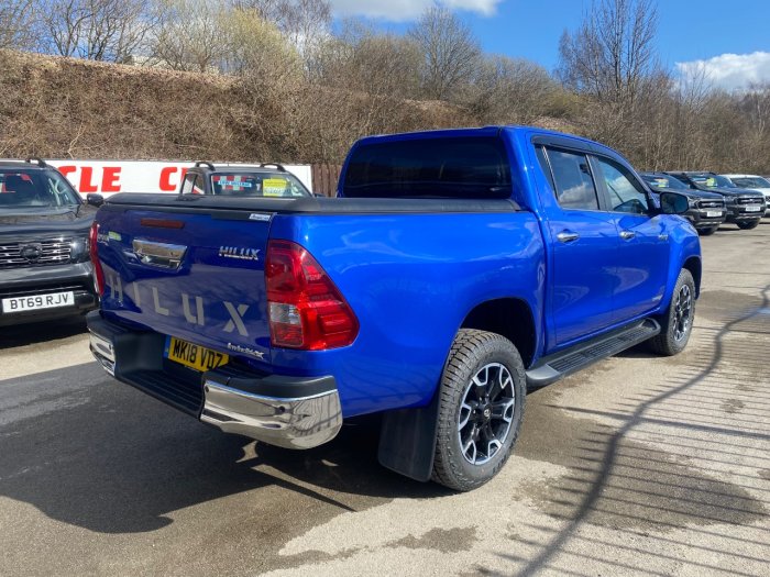 Toyota Hilux Invincible X D/Cab Pick Up 2.4 D-4D Auto Pick Up Diesel Blue