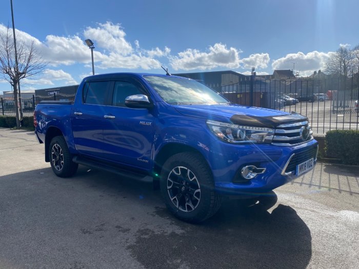 Toyota Hilux Invincible X D/Cab Pick Up 2.4 D-4D Auto Pick Up Diesel Blue