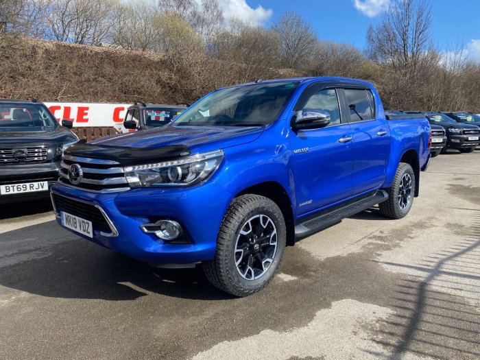 Toyota Hilux Invincible X D/Cab Pick Up 2.4 D-4D Auto Pick Up Diesel Blue
