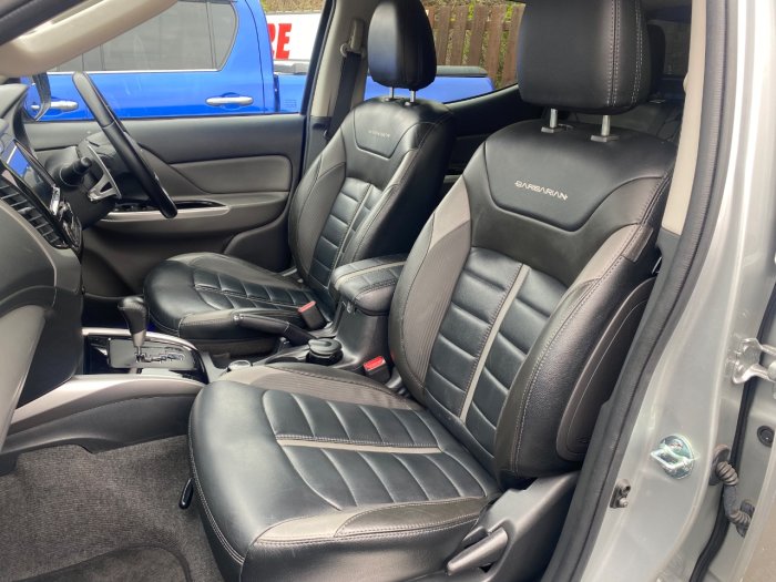 Mitsubishi L200 2.4 Double Cab DI-D 178 Barbarian 4WD Auto Pick Up Diesel Silver