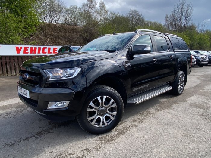 Ford Ranger Pick Up Double Cab Wildtrak 3.2 TDCi 200 Auto Pick Up Diesel Black
