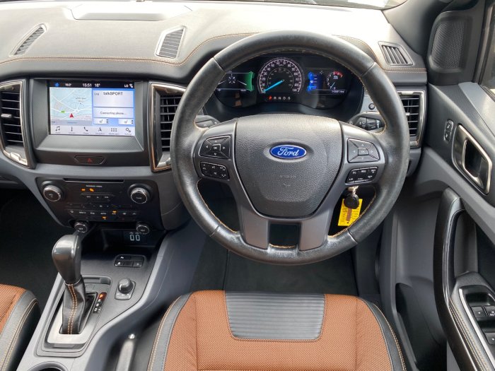 Ford Ranger Pick Up Double Cab Wildtrak 3.2 TDCi 200 Auto Pick Up Diesel Black