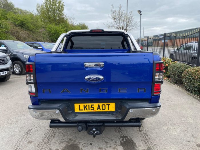 Ford Ranger Pick Up Double Cab Limited 2.2 TDCi 150 4WD Auto Pick Up Diesel Blue