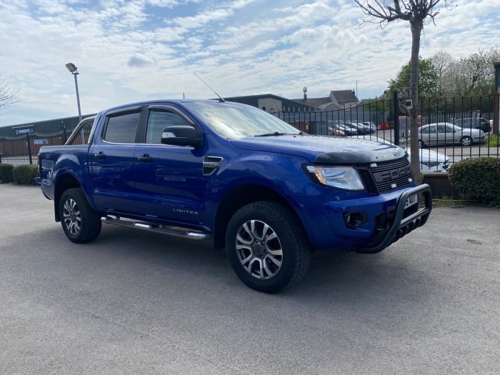 Ford Ranger Pick Up Double Cab Limited 2.2 TDCi 150 4WD Auto Pick Up Diesel Blue