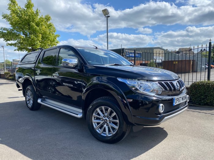 Mitsubishi L200 2.4 Double Cab DI-D 178 Barbarian 4WD Auto Pick Up Diesel Black