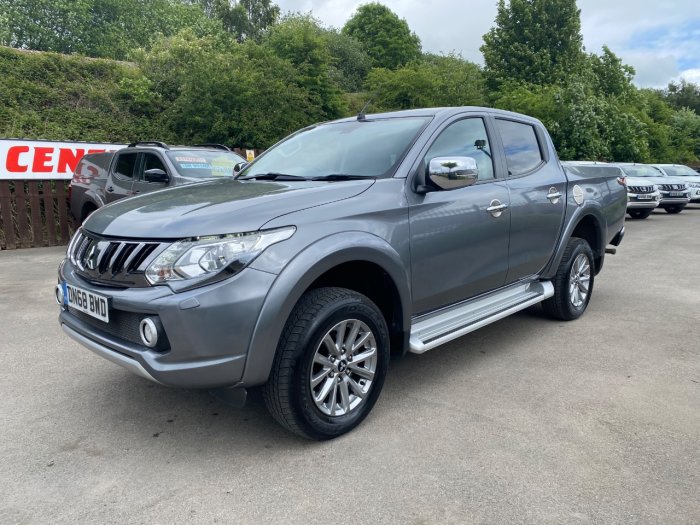 Mitsubishi L200 2.4 Double Cab DI-D 178 Barbarian 4WD Auto Pick Up Diesel Grey