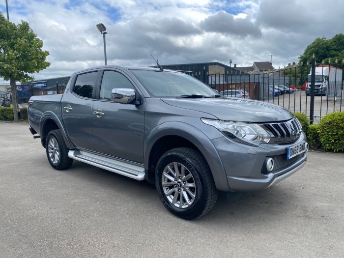 Mitsubishi L200 2.4 Double Cab DI-D 178 Barbarian 4WD Auto Pick Up Diesel Grey