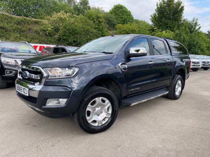 Ford Ranger Pick Up Double Cab Limited 2 2.2 TDCi Auto Pick Up Diesel Grey