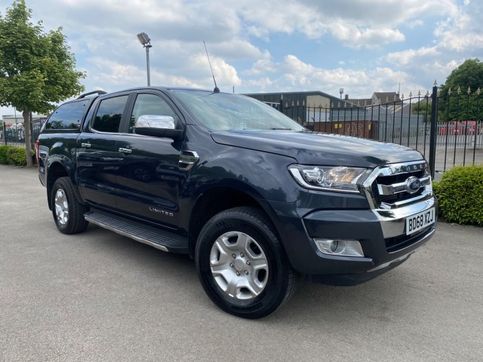 Ford Ranger Pick Up Double Cab Limited 2 2.2 TDCi Auto Pick Up Diesel Grey
