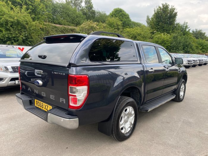 Ford Ranger Pick Up Double Cab Limited 2 2.2 TDCi Auto Pick Up Diesel Grey