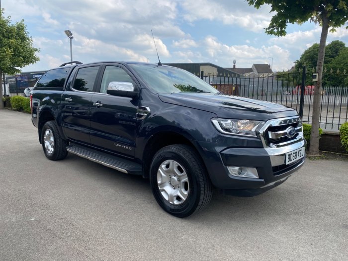 Ford Ranger Pick Up Double Cab Limited 2 2.2 TDCi Auto Pick Up Diesel Grey