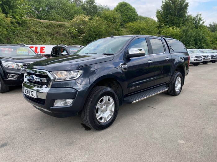Ford Ranger Pick Up Double Cab Limited 2 2.2 TDCi Auto Pick Up Diesel Grey