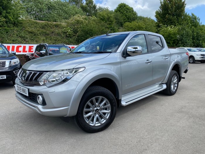 Mitsubishi L200 2.4 Double Cab DI-D 178 Warrior 4WD Pick Up Diesel Silver