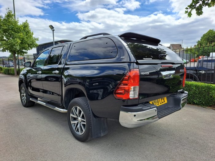 Toyota Hilux Invincible X Ltd Ed D/Cab P/Up 2.4 D-4D Auto 3.5t Pick Up Diesel Black