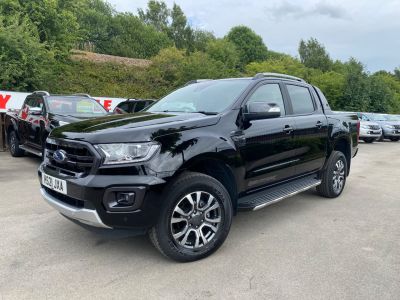 Ford Ranger Pick Up Double Cab Wildtrak 2.0 EcoBlue 213 Auto Pick Up Diesel BlackFord Ranger Pick Up Double Cab Wildtrak 2.0 EcoBlue 213 Auto Pick Up Diesel Black at Mark Duesbury Cars Chesterfield