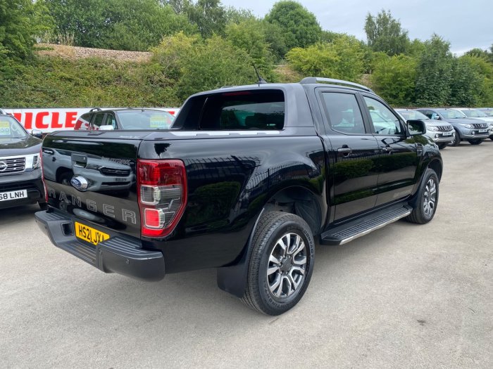Ford Ranger Pick Up Double Cab Wildtrak 2.0 EcoBlue 213 Auto Pick Up Diesel Black
