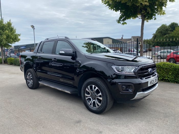 Ford Ranger Pick Up Double Cab Wildtrak 2.0 EcoBlue 213 Auto Pick Up Diesel Black