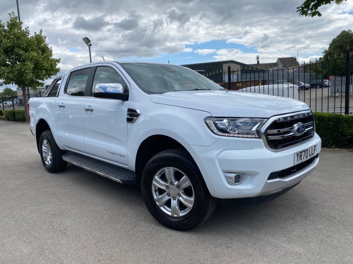 Ford Ranger Pick Up Double Cab Limited 1 2.0 EcoBlue 170 Auto Pick Up Diesel White