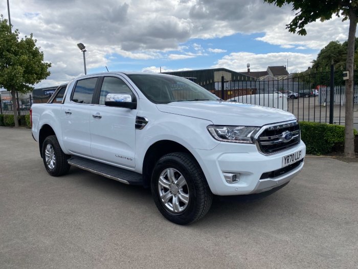 Ford Ranger Pick Up Double Cab Limited 1 2.0 EcoBlue 170 Auto Pick Up Diesel White