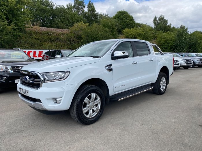 Ford Ranger Pick Up Double Cab Limited 1 2.0 EcoBlue 170 Auto Pick Up Diesel White