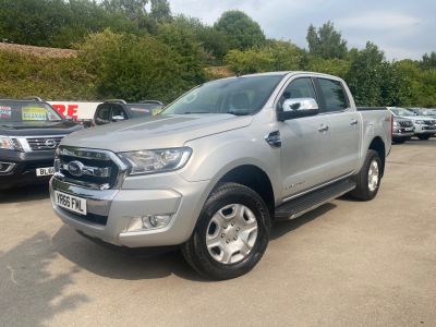 Ford Ranger Pick Up Double Cab Limited 2 2.2 TDCi Pick Up Diesel SilverFord Ranger Pick Up Double Cab Limited 2 2.2 TDCi Pick Up Diesel Silver at Mark Duesbury Cars Chesterfield